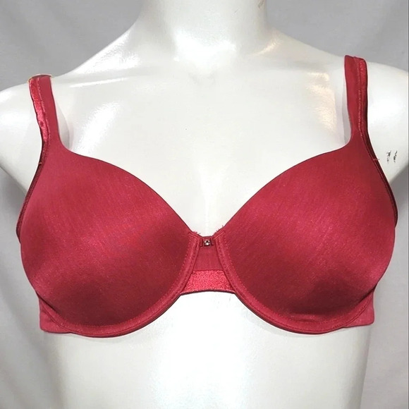 38C Vanity Fair 75338 Illumination Underwire Bra Red NWT - Picture 1 of 3